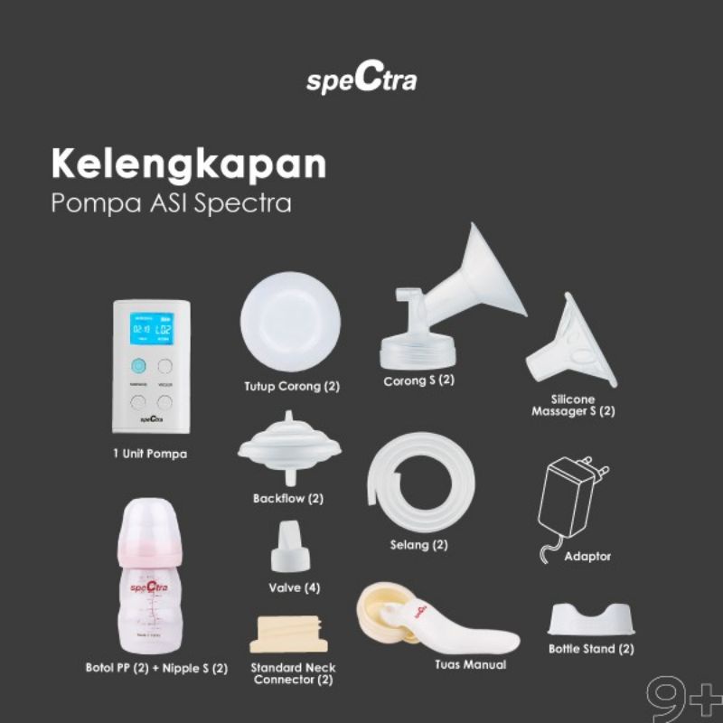 Spectra Pompa ASI Elektrik Spectra 9Plus 9+ | Electric Breast pump