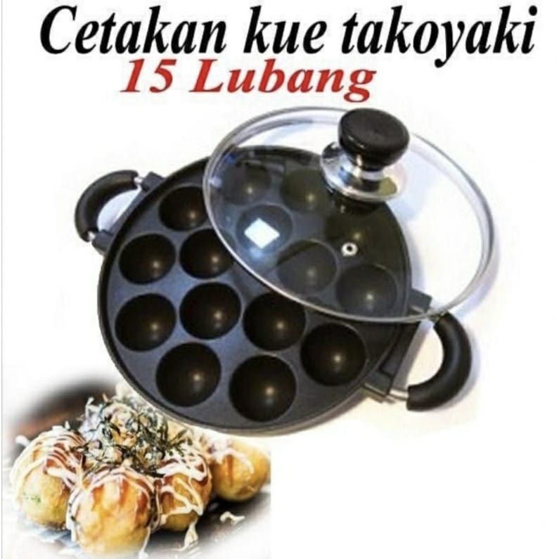 Cetakan Takoyaki 15 Lubang