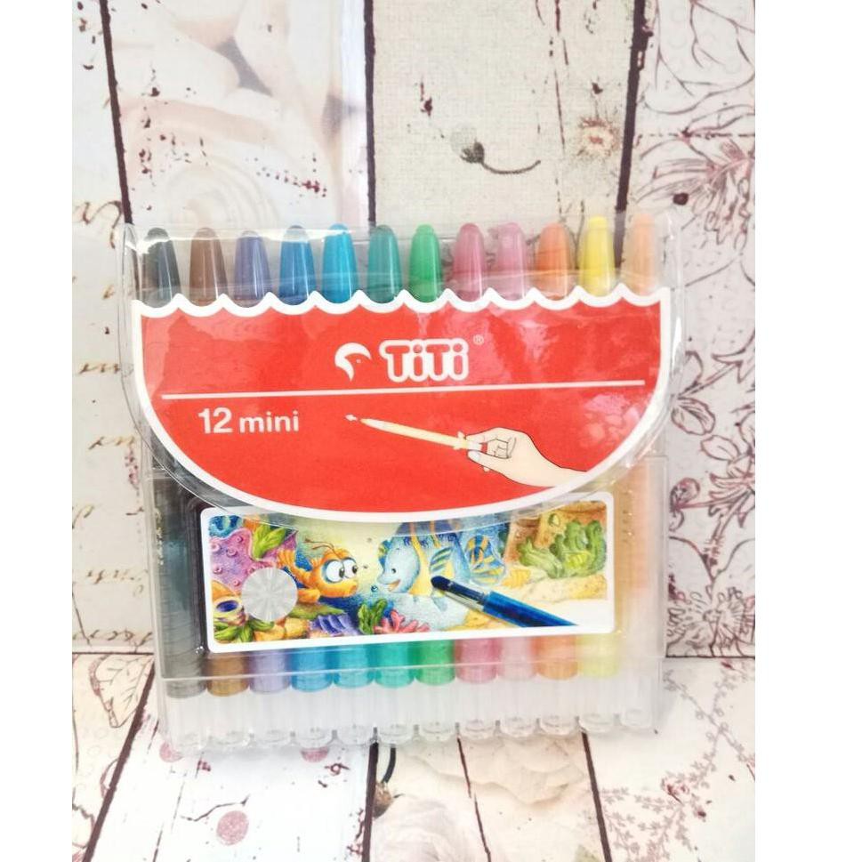 

Cg2Code Crayon Titi Putar 12 Mini(Kekinian)U1Q8