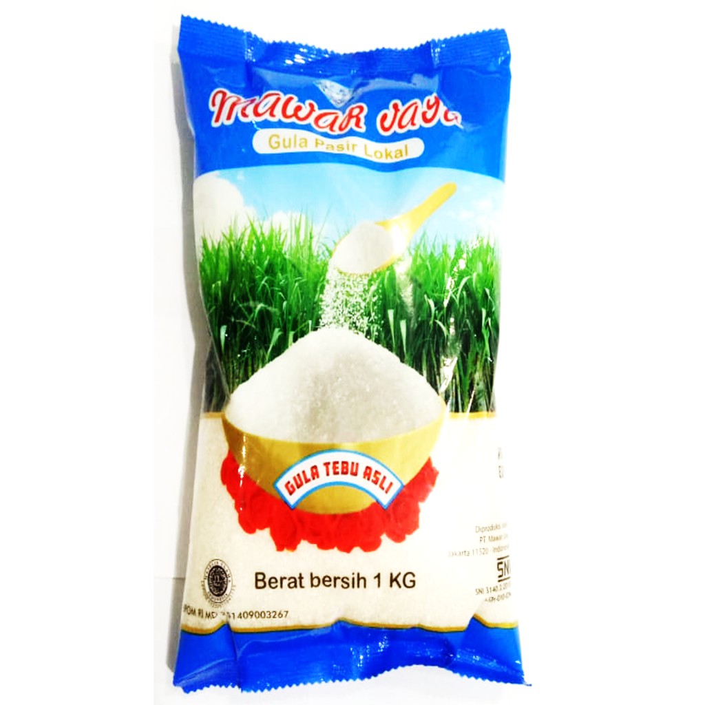 Mawar Jaya Gula Pasir Lokal 1kg  Shopee Indonesia