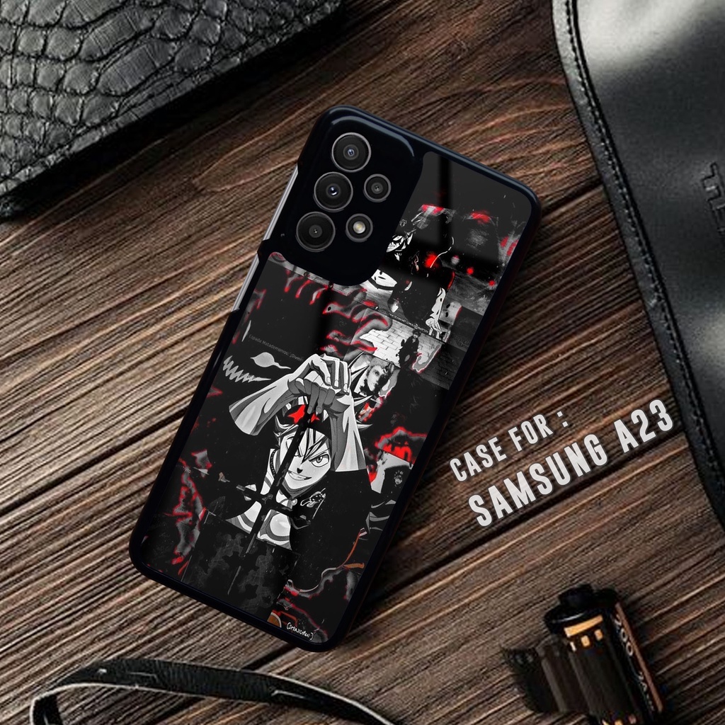 Case Samsung A23 - Fashion Case Motif ANIME BLACK CLOVER- Casing Samsung A23 - Case hp Samsung A23 -