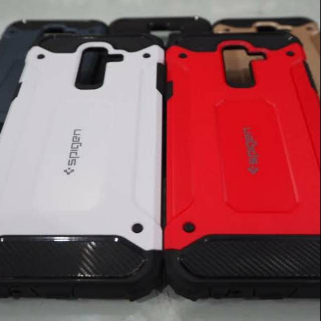 Case Spigen Samsung J8 , Slim Armor Cover Hardcase