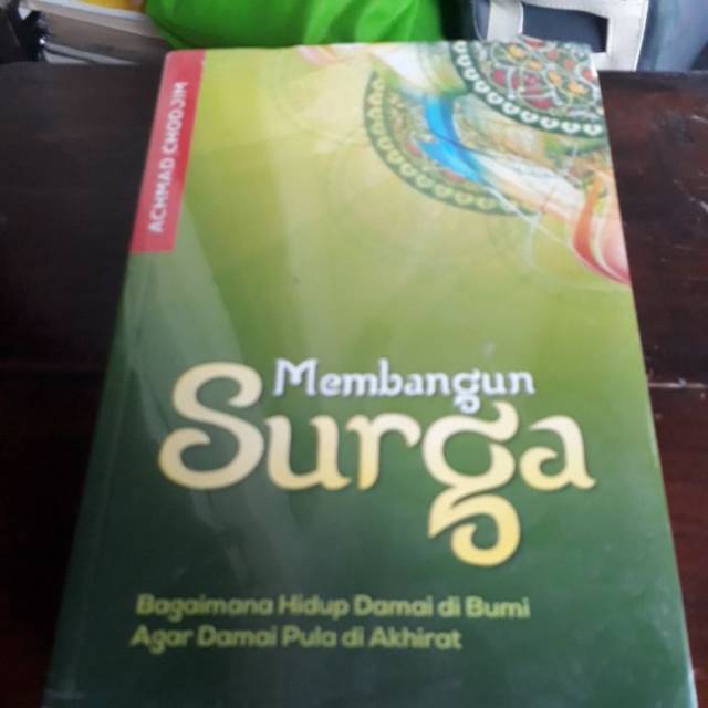 buku original membangun surga Achmad Chodjim