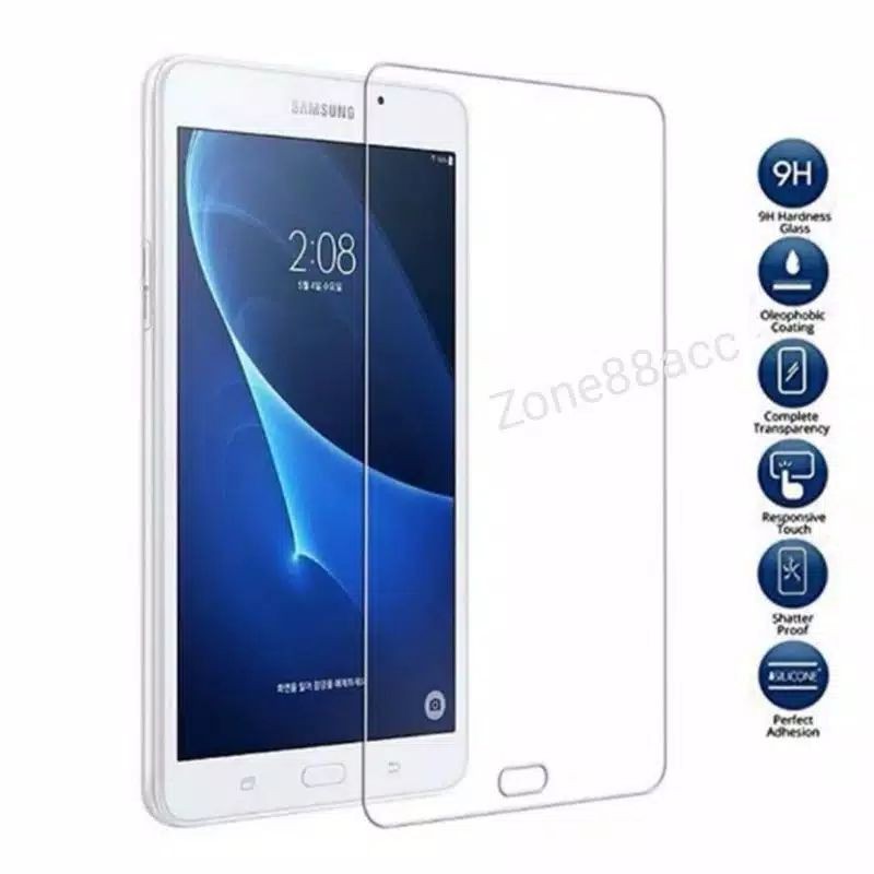 Samsung Galaxy Tab 2 10.1 P5100 GT-P5100 P 5100 Antigores Bening Tempered Glass Screen Guard protector TG Pelindung Layar kaca