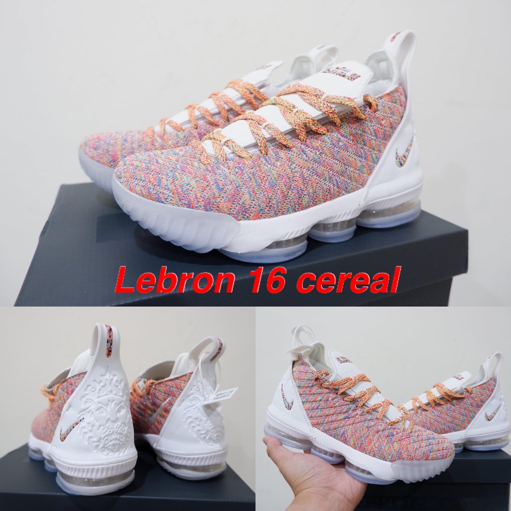 lebron 16 cereal white