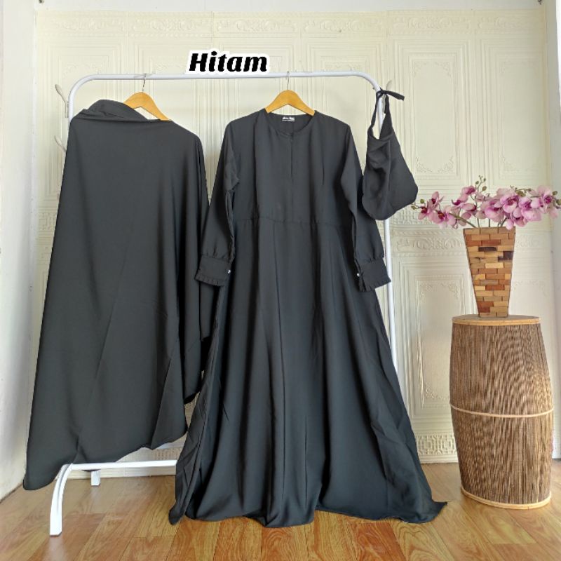 {COD}GAMIS SET WOLFIS POLOS//GAMIS SET WOLFIS PREMIUM // SET SYAR'I COD