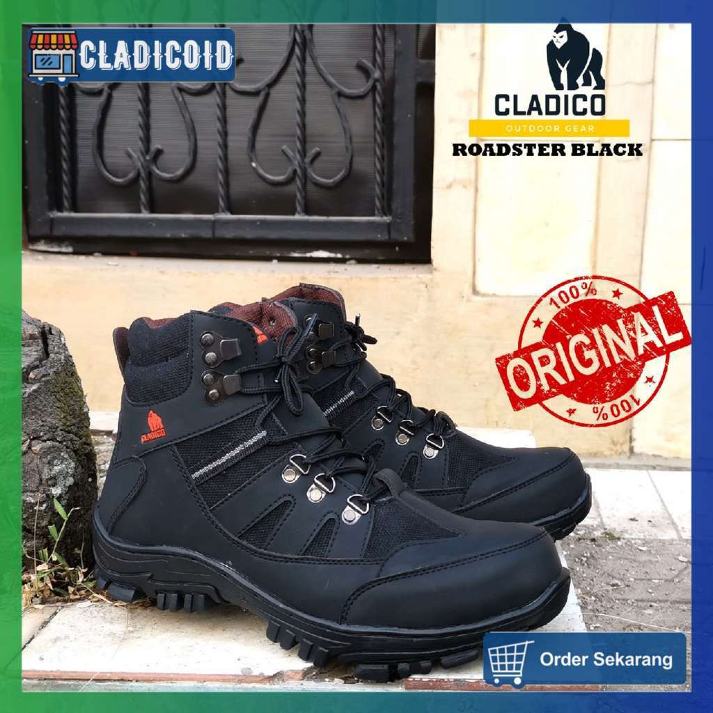 SEPATU SAFETY BOOT PRIA CLADICO ROADSTER BOOTS TOURING GUNUNG PROYEK KERJA LAPANGAN SEFTY SHOES WORK OUTDOOR SAFTY HAIKING MENDAKI HIKING