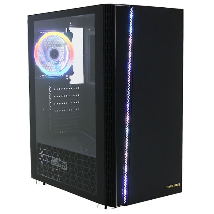 Imperion Casing PC Kinetic 353 Free 1 Fan Case PC - Casing Komputer