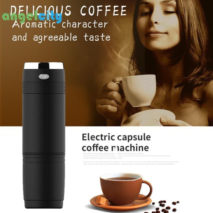 MESIN KOPI PEMBUAT KOPI ELEKTRIK OTOMATIS EXPRESSO PORTABLE KAPASITAS 240ML