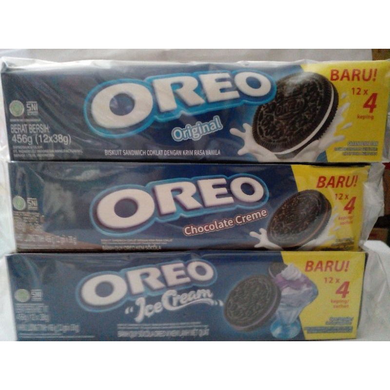 

Oreo Biskuit Sandwich box 36.8gr x 12 sachet