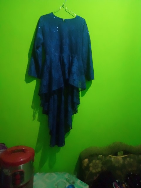 (lengkap Ada Anak) Couple Batik Brokat Halus Pinguin Gurita Aestetik Barina