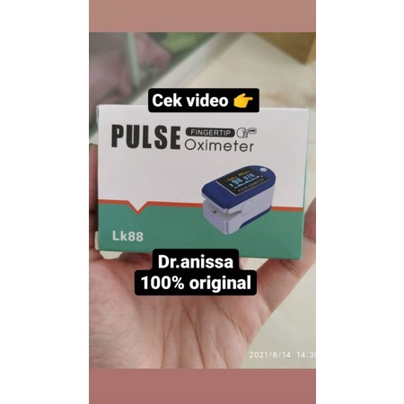 Oximeter Oximetri SPO2 Saturasi Oxymeter Oxygen Fingertip Pulse Alat ukur kadar oksigen