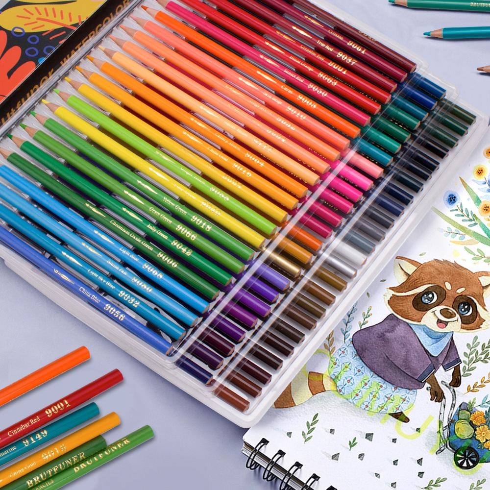 

YUH Pensil Warna Brutfuner Painting Oil Pencil Artist Color Pencil Set 180