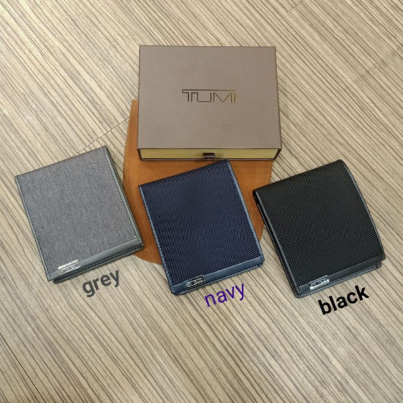 Dompet TUMI Global Center Flip Dompet Lipat Pria Import
