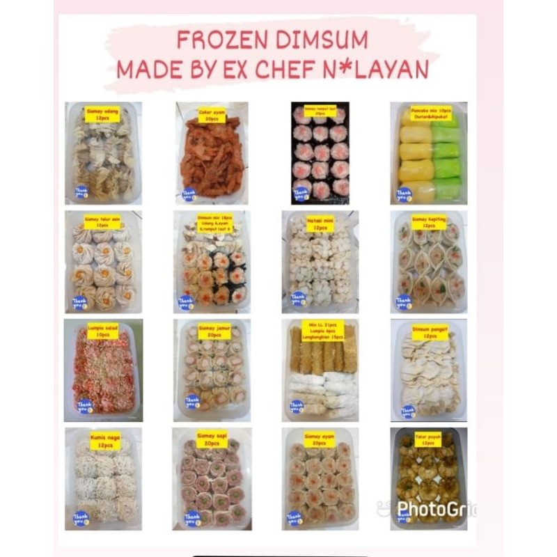 

Dimsum Frozen Frozen Dimsum Nel*yan Dimsum Fresh