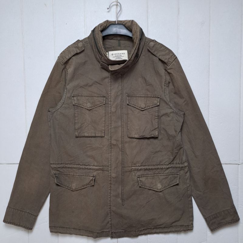 JAKET PARKA GIORDANO M65 FIELD JACKET MILITARY SIZE XL
