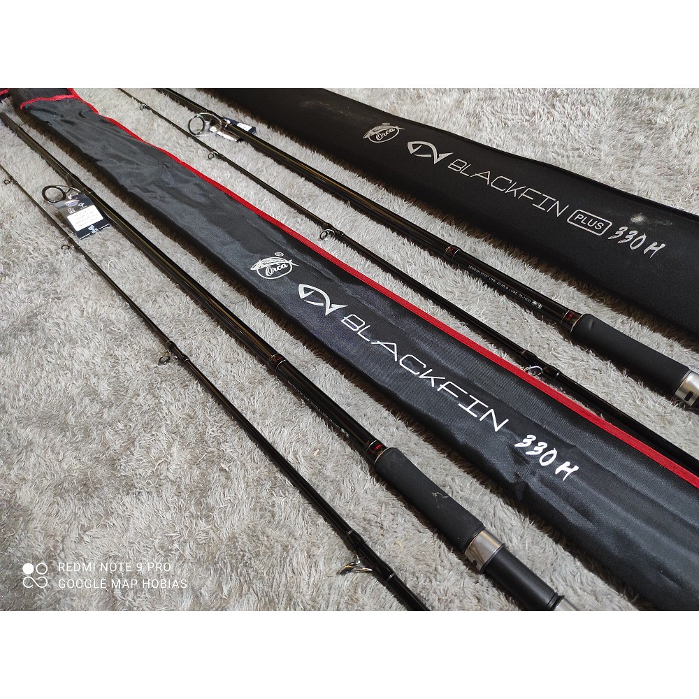 joran pancing karang 40lb 330H orca blackfin 330