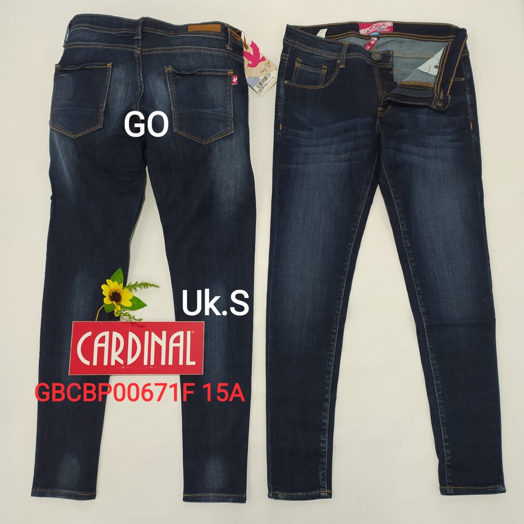 gof S CELANA JEANS CARDINAL Pensil Stretch Skinny Slimfit Mini Skinny Celana Panjang Perempuan Ladys