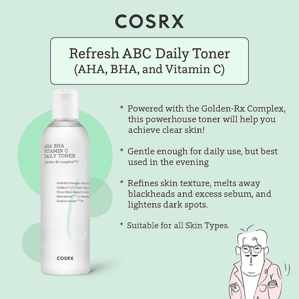 ❤ BELIA ❤ COSRX Series AHA/BHA C.Toner | Low PH Good Morning Gel Cleanser | Salicylic Acid | LowPH | S.Acid | Cleanser Toner (✔️BPOM)