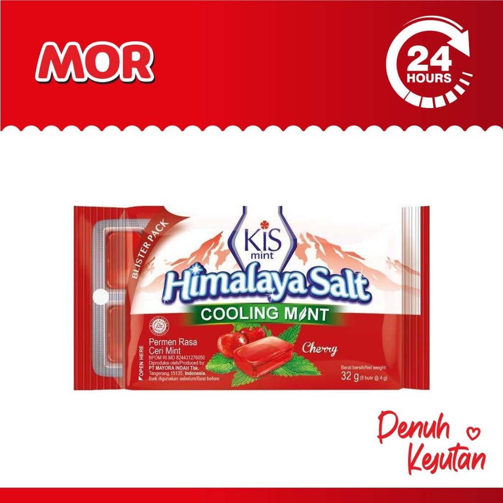 

KIS Himalaya Salt Cherry Mint Permen Ceri 32 gr