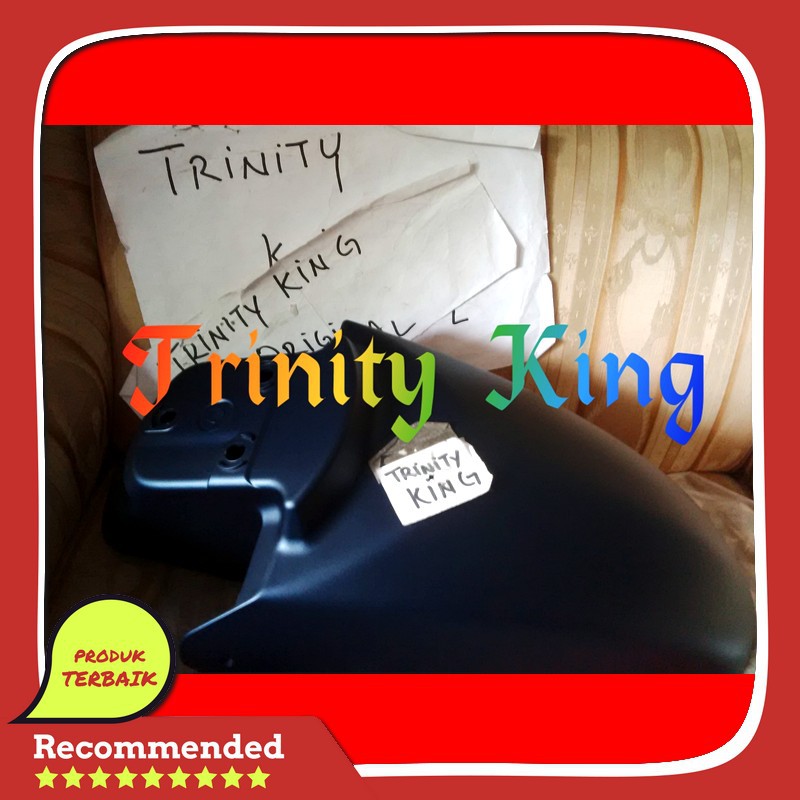 sparepart spakbor depan motor yamaha mio fino grande ori asli original 2017 warna biru doff