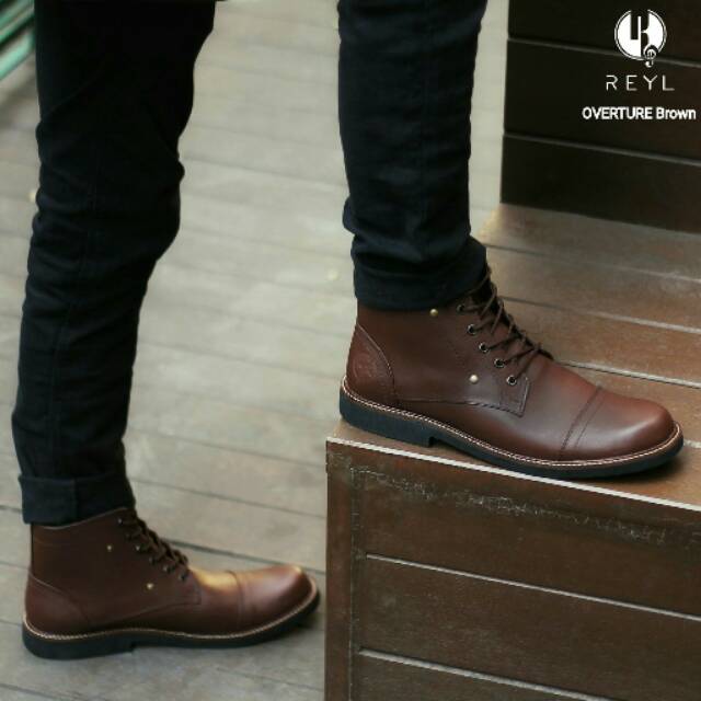 Sepatu Boots Pria - Original Reylman