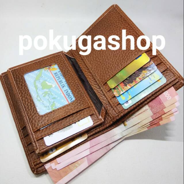 Dompet kulit pria/wanita /premium /motif jeruk /dompet asli garut /dompet pria murah