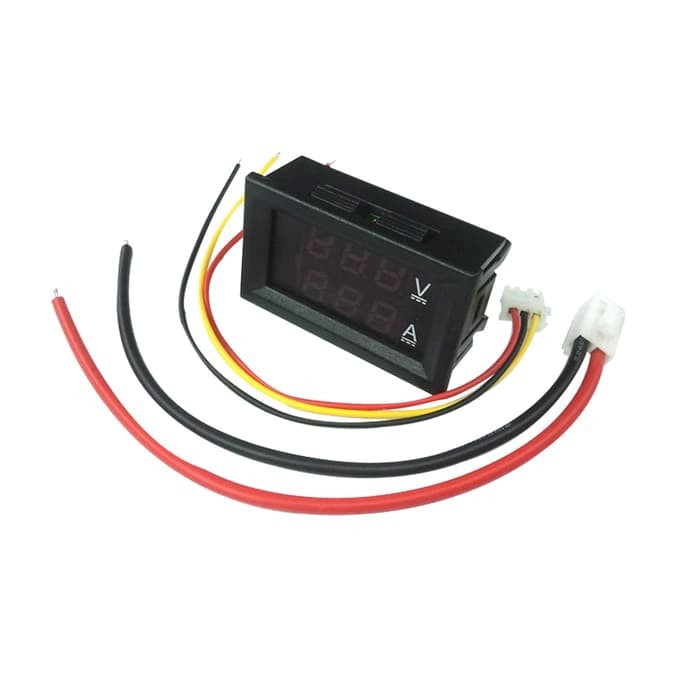 Dual Volt Amp Meter Digital Ampere Meter Voltmeter 10A 0-100V Ammeter