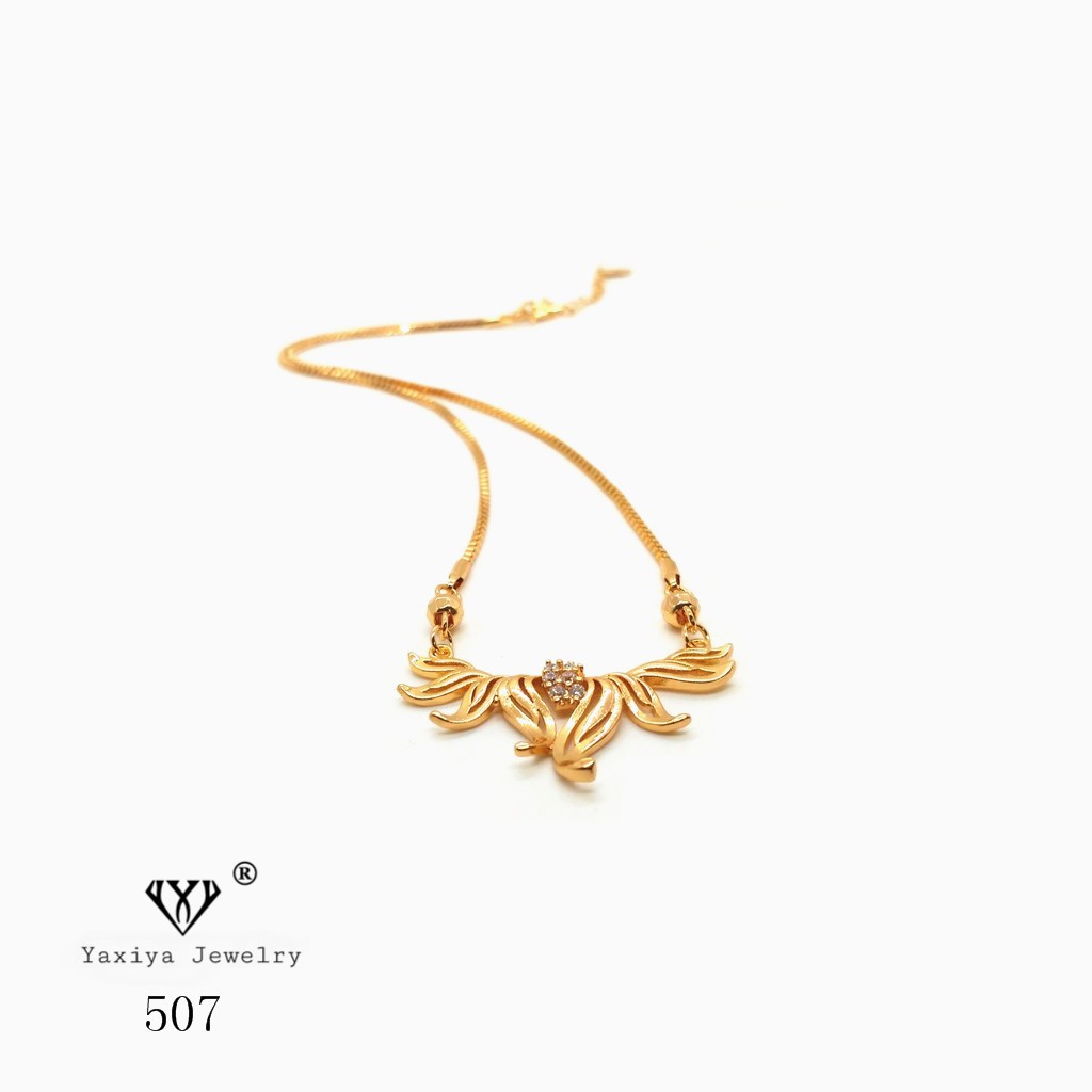 

Kalung Koye Permata Lapis Emas Perhiasan Imitasi Yaxiya Jewelry 507