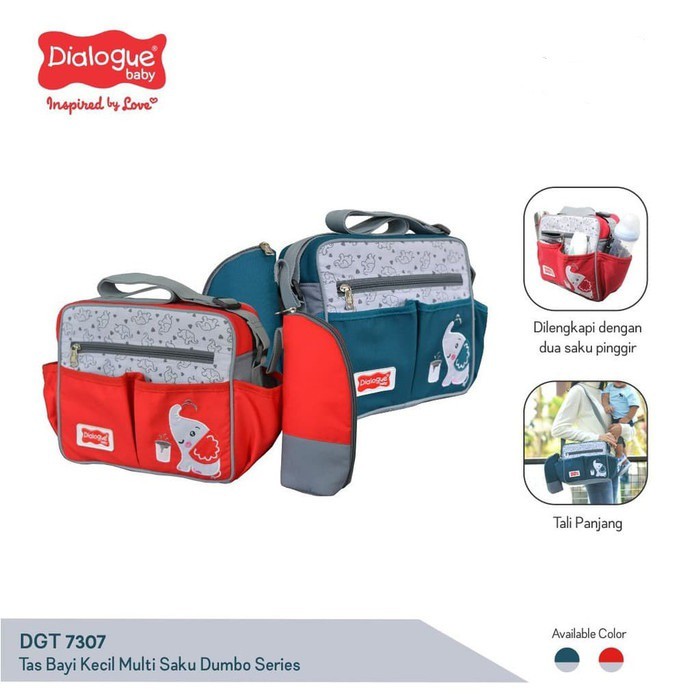 Dialogue DGT 7307 Tas Kecil Multi Saku Dumbo Series