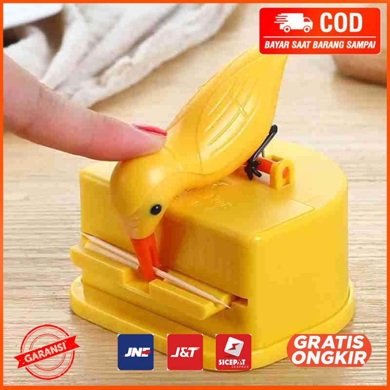 Kotak Dispenser Tusuk Gigi Model Burung