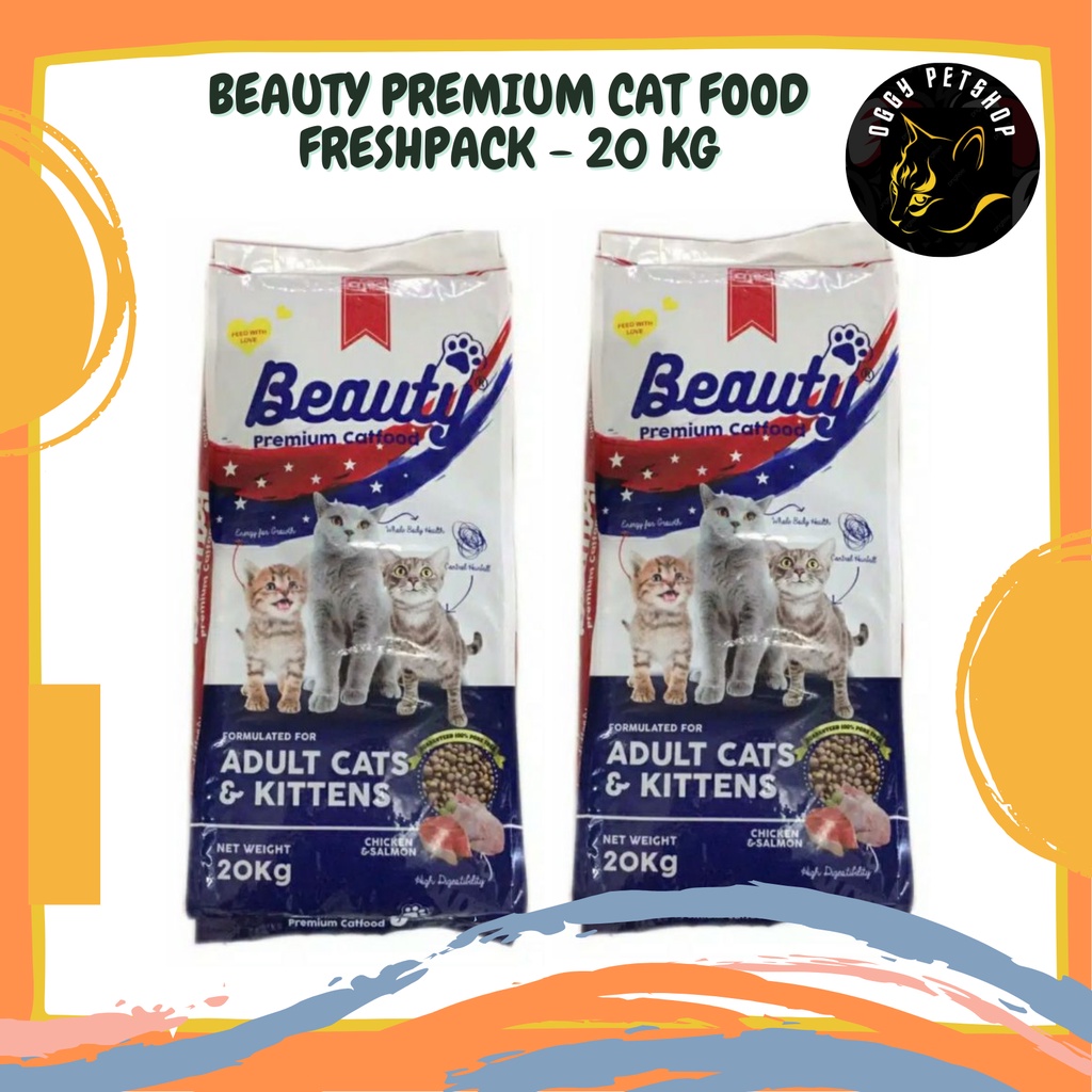 Makanan Kucing Beauty 20KG KHUSUS GRAB/GOJEK