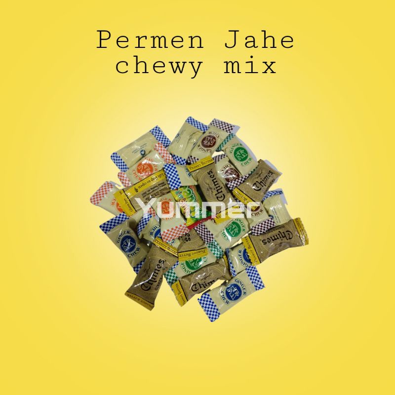 

Ginger candy chew l permen jahe sin a legendaris l permen jadul mix purnamalife