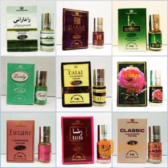 Parfum Arab dobha 3ml BPOM