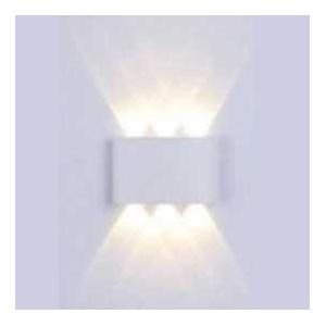 TaffLED Lampu Hias Dinding LED Minimalis 6W 6 LED Warm White - 0092