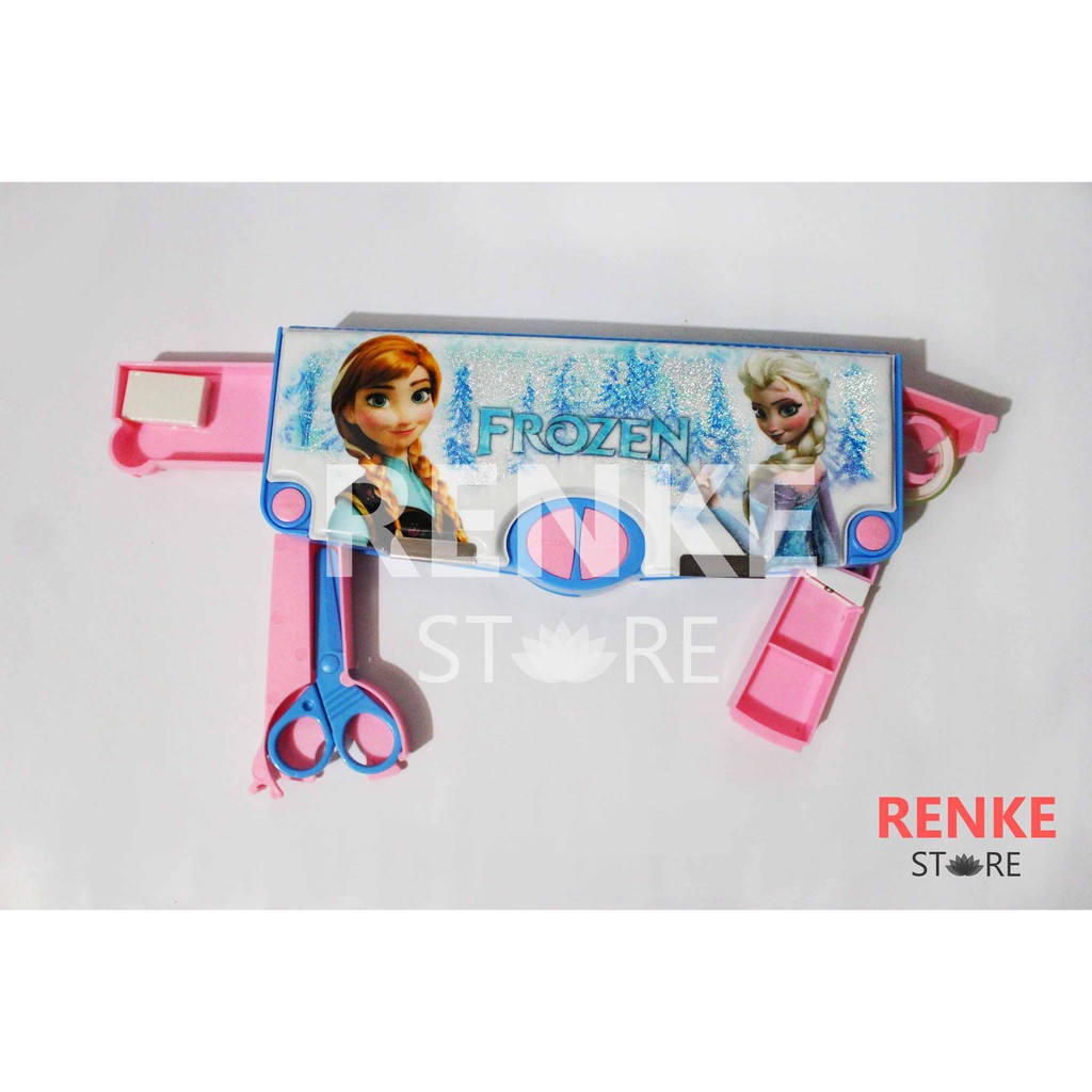 

Kotak Pensil Smiggle Terlengkap - Study Stationery Set Frozen Pony Spiderman Avengers Batman