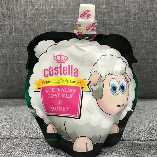 [New Packaging] Lotion Castella Domba Ori BPOM Australian Goat Milk Lotion Domba Pemutih Badan