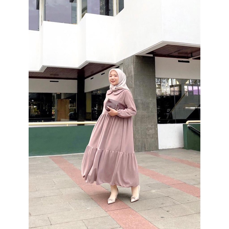 RIANA MINI DRESS - TERUSAN RIANA MIDI PREMIUM QUALITY