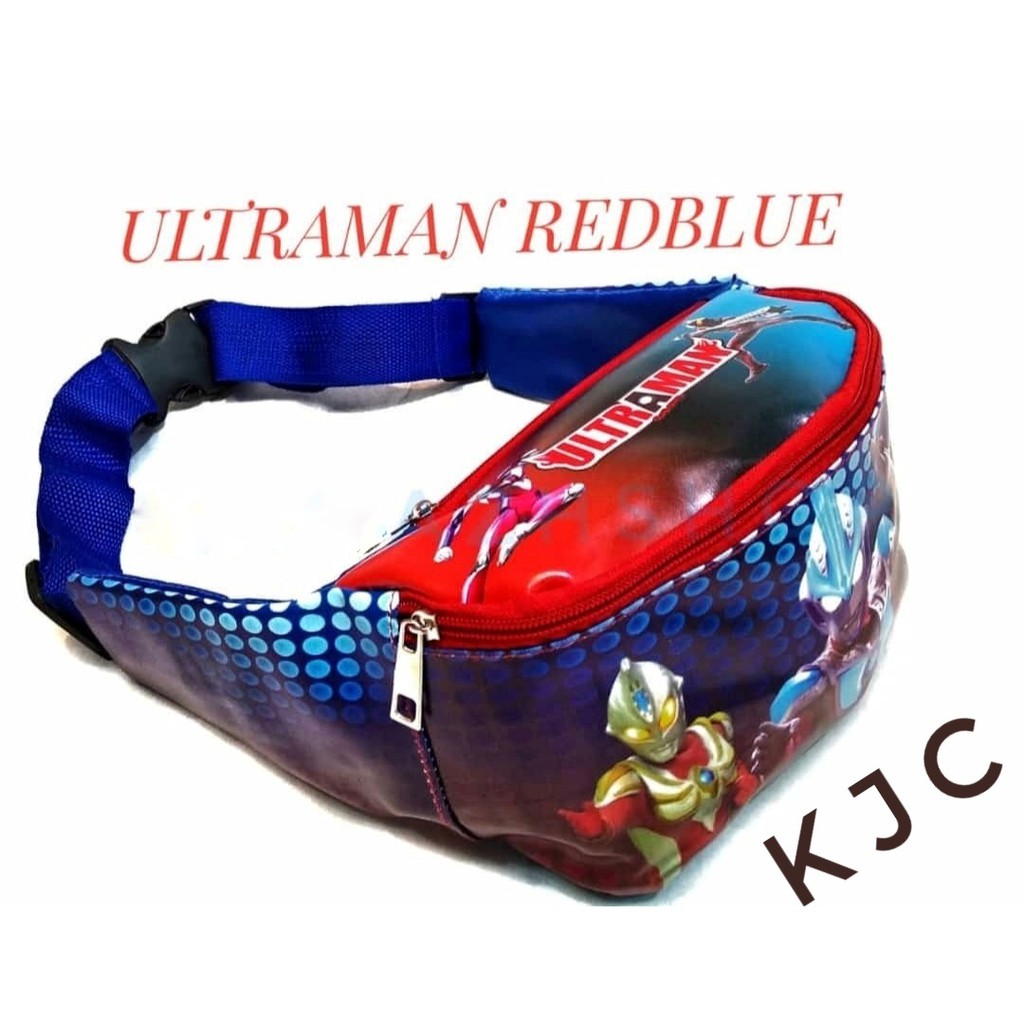 KIANJAYACOLLECTION89 - WAISTBAG ULTRAMEN MARVEL SPIDER CAPT AMRIK TERMURAH !!