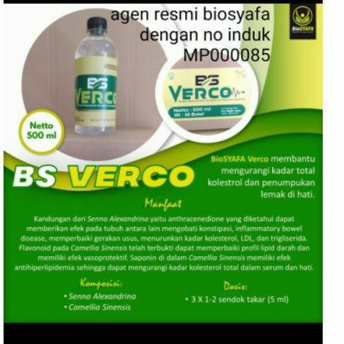 

BIOSYAFA VERCO