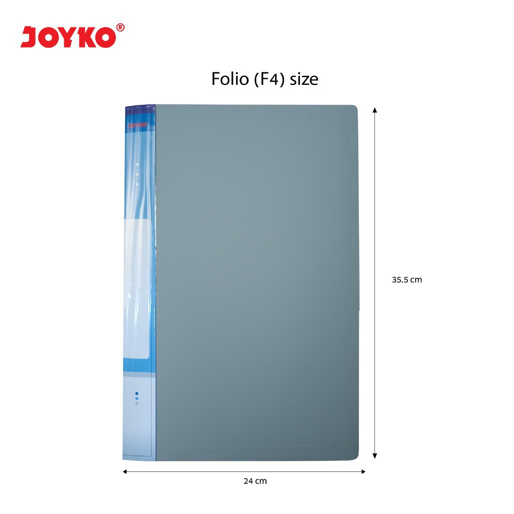 

Document Keeper Clear Holder Joyko DK-60 F4 60 Sheet Pocket