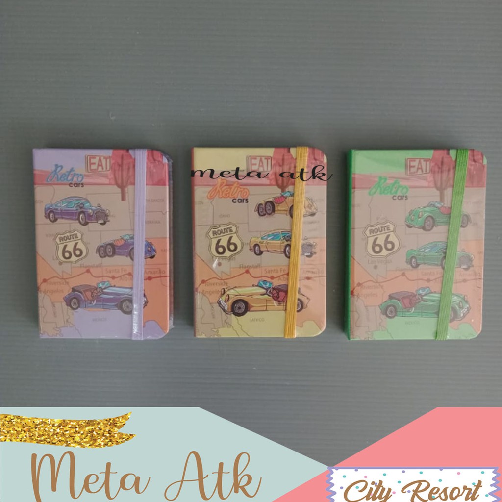 

Buku Notebook Fancy Bazic NC7028 Ukuran A7