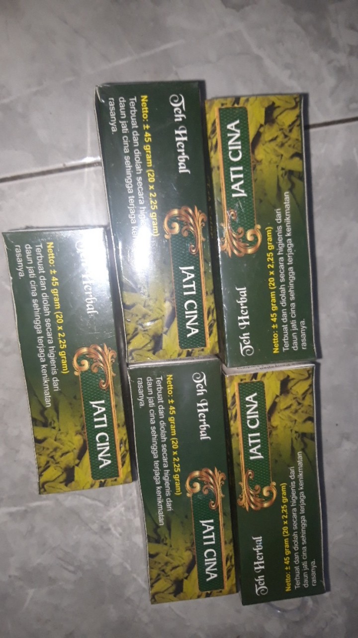 TEH HERBAL JATI CHINA PELANGSING HERBAL