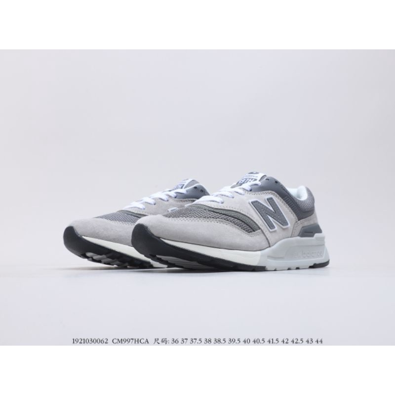 sepatu nb new balance 997h marblehead grey black   cn997hca   bnib pk 100  real pict