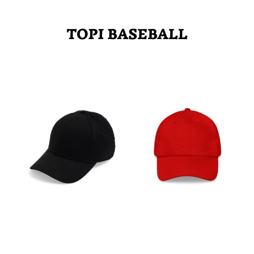 CUSTOM Topi Ring Besi Baseball Polos dan Topi Jaring Trucker Hat Kualitas Premium