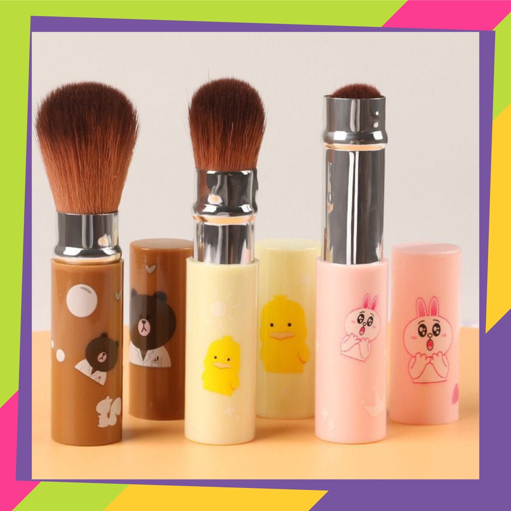 BRUSH MAKE UP MOTIF/ KUAS MAKE UP KARAKTER SATUAN RANDOM