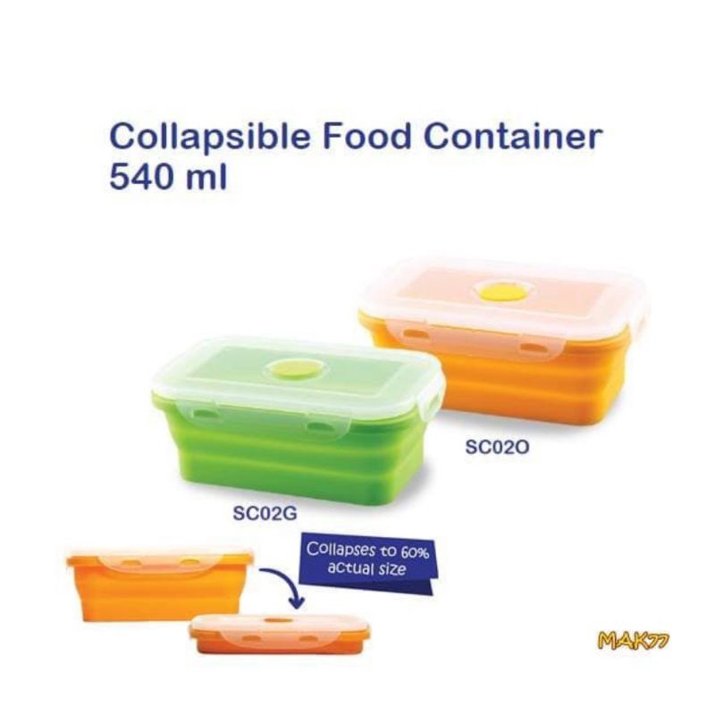 Baby Safe Collapsible Food Container (SC002)