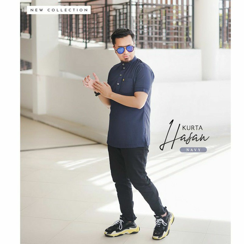 NEW KURTA HASAN BY ELMAKKY EXCLUSIVE | JUBAH KURTA KOKO PREMIUM ORIGINAL