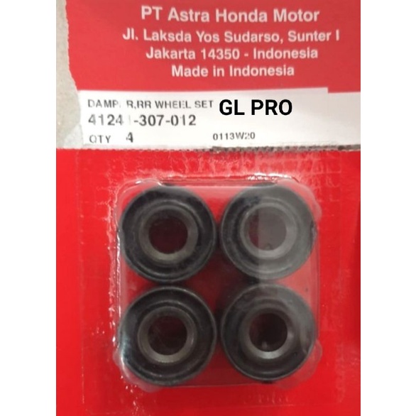 BOSH RR DUMPER SET SET BOSH TROMOL GEAR BELAKANG HONDA GL PRO ORIGINAL 41241 307 012