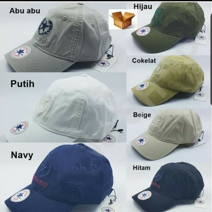 Topi Pria Baseball CONVERSE Import premium quality(W1A6) TOPI IMPORT TOPI BASEBALL Topi Baseball Jea